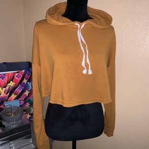 Forever21 Fall vibes, cropped hoodie